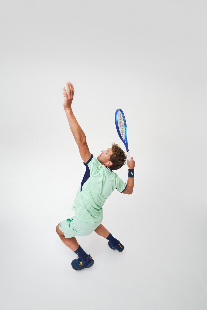 Yonex Tennis (@yonex_tennis) on Twitter photo Back on the clay.
Staying cool, focused, and ready for long rallies—with design built for performance.
<a href="/CasperRuud98/">Casper Ruud</a> is wearing the Yonex Paris 2025 Collection Men’s Crew Neck Shirt and Shorts in Peppermint.
#YonexApparelInnovations | Tournament Collection 2025 Back on the clay.
Staying cool, focused, and ready for long rallies—with design built for performance.
<a href="/CasperRuud98/">Casper Ruud</a> is wearing the Yonex Paris 2025 Collection Men’s Crew Neck Shirt and Shorts in Peppermint.
#YonexApparelInnovations | Tournament Collection 2025