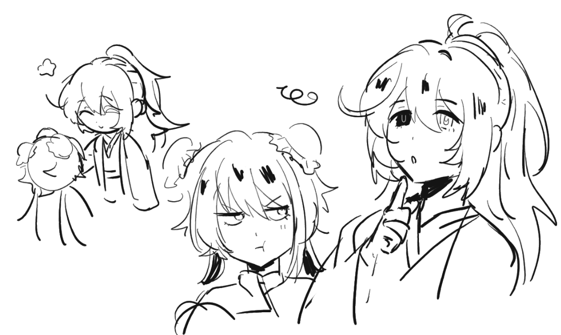 _Zakoe's tweet image. And some other doodles there, i ve done recently.
Don't ask me for the dialogue lmao... english not my first language.
#LimbusCompany #Limbus_Company #LCB #リンバス #림버스