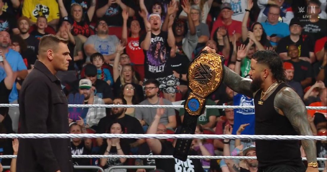 mastercatch_'s tweet image. OFFICIEL | Gunther affrontera le vainqueur de Jey Uso vs Logan Paul pour le World Heavyweight Championship le 9 juin à #WWERaw