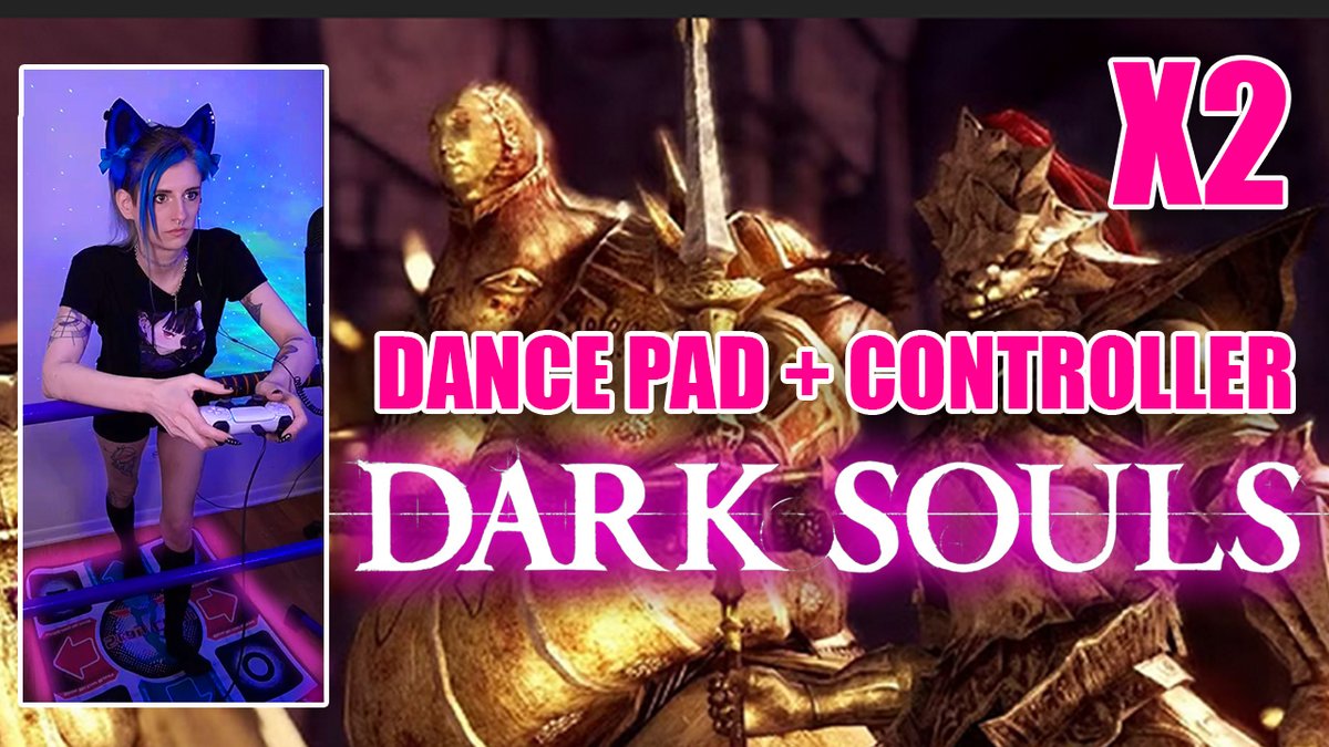 We defeated Ornstein + Smough x2, one on controller and the other on dance pad at the same time. Check out the fight here: youtu.be/EevDB0XJDN0