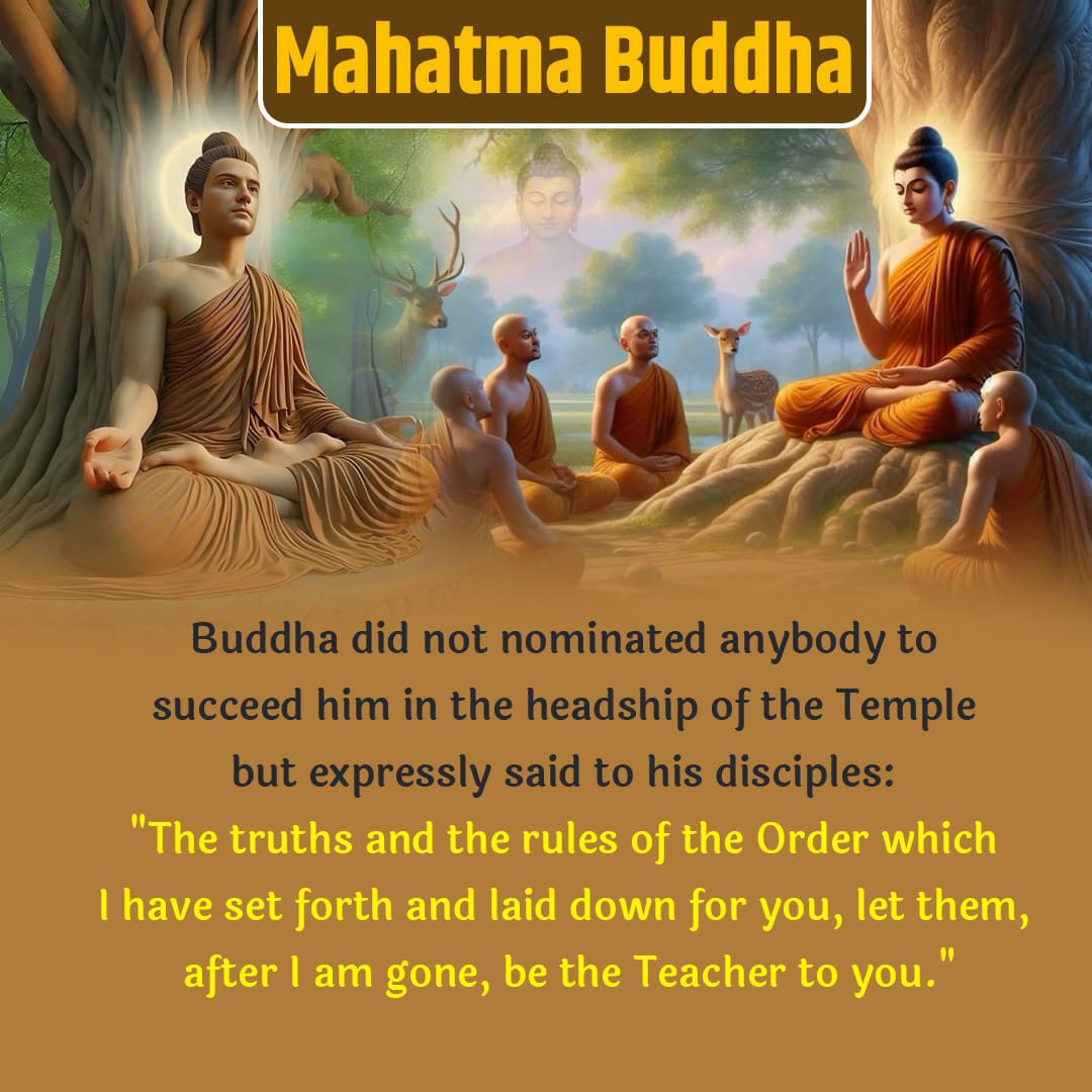 The Sutta - (Sutra) Pitaka, was a collection of the Mahatma Buddha's religious discourses.
#बुद्धपूर्णिमा #महात्मा_बुद्ध #vskmalwa