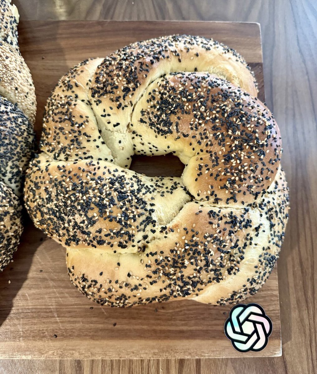 kaysorin's tweet image. Last week’s annual Shabbat dinner with the Jews of OpenAI community had homemade challah, delicious matzo ball soup, and lots of wine with great friends.
After an exhausting week, it was the just dose of love I needed. So grateful for this group 🌻