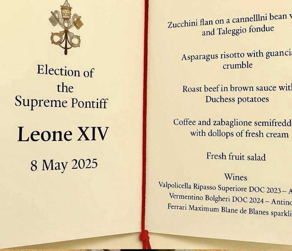 mickypen70's tweet photo. @alancornett The menu from his first dinner with Cardinals https://t.co/Wm9PFWLghl