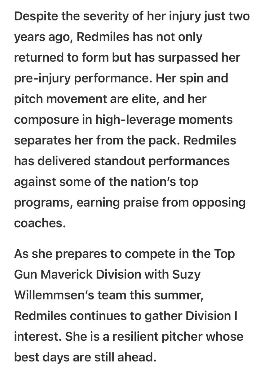 Amanda Redmiles (@amandaredmiles) on Twitter photo Very grateful, such an amazing write up! Thank you <a href="/ExtraInningSB/">EXTRA INNING SOFTBALL</a> <a href="/thecolinchrist/">Colin Christiansen</a> <a href="/16GloryNational/">VA Glory 16u National - Christiansen</a> <a href="/VAGloryFP/">VA Glory Fastpitch</a>
<a href="/MaxPreps/">MaxPreps</a> <a href="/absolutesports_/">Absolute Sports Performance</a> Very grateful, such an amazing write up! Thank you <a href="/ExtraInningSB/">EXTRA INNING SOFTBALL</a> <a href="/thecolinchrist/">Colin Christiansen</a> <a href="/16GloryNational/">VA Glory 16u National - Christiansen</a> <a href="/VAGloryFP/">VA Glory Fastpitch</a>
<a href="/MaxPreps/">MaxPreps</a> <a href="/absolutesports_/">Absolute Sports Performance</a>