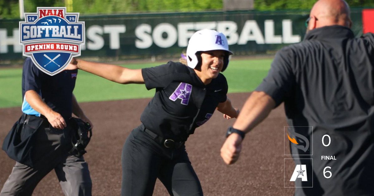 LSUA_SB's tweet image. First win of the NAIA Opening Round, 6-0 over Tennessee Southern! We play host and 2-Seed Centrol Methodist tomorrow at 2:30 PM!