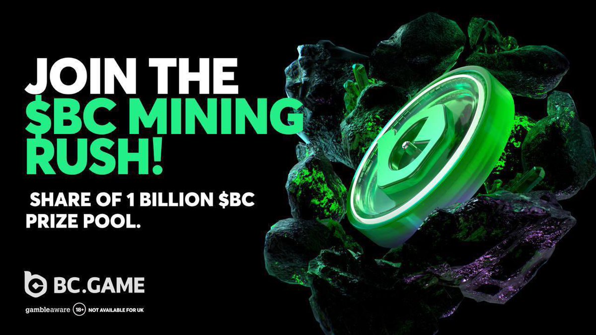 Mine. Win. Repeat.

1 BILLION $BC MINING MADNESS!

Daily Prize Pool: 50,000,000 $BC
Top Prize: Up to 1,000,000 $BC/day
Event Dates: May 1 – 31 | Reset: 00:00 UTC

Start Mining: bcg.bet/Play-to-Earn-BC

How to Join:
Wager $1 = 1 Point
Refer friends = bonus points + 5% lifetime