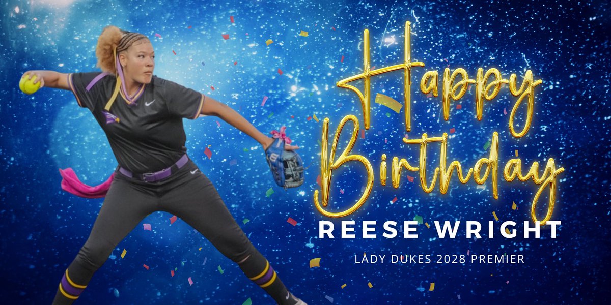 Lady Dukes 2028 Premier | 2028 National (@ladydukes28nat) on Twitter photo Sending a big birthday shoutout to <a href="/ReeseWright2028/">Reese Wright</a> today as she celebrated her 15the birthday. Happy birthday Reese, hope you had the best day! Sending a big birthday shoutout to <a href="/ReeseWright2028/">Reese Wright</a> today as she celebrated her 15the birthday. Happy birthday Reese, hope you had the best day!