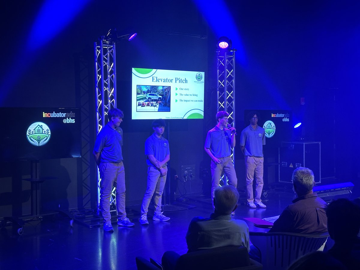 INCubatorBHS's tweet image. Another awesome pitch night at BPS thank you to our judges and students, mentors, and coaches for helping to make this program the fun time that it always is!