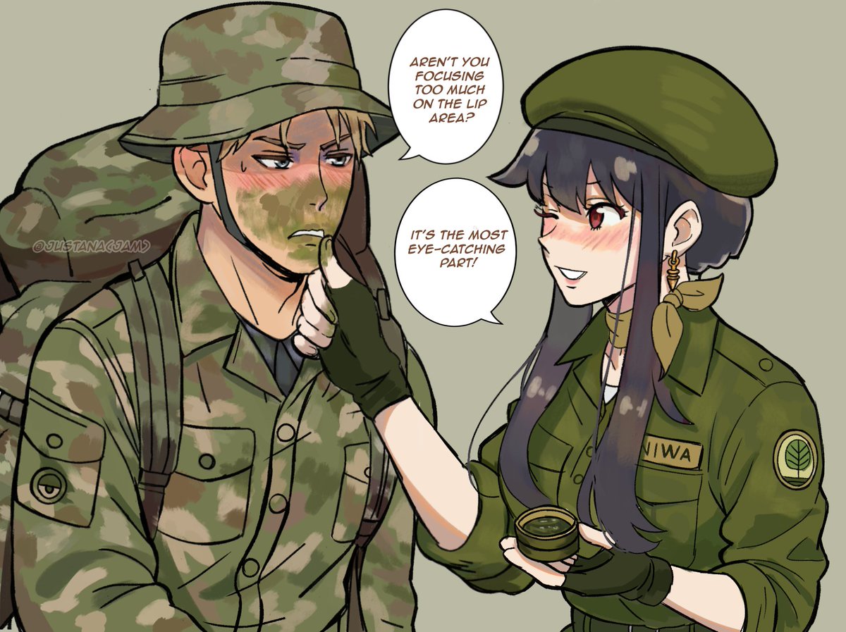 Thanks for reminding me of military Loid 🙏🙏🙏

#SPYXFAMILY #twiyor