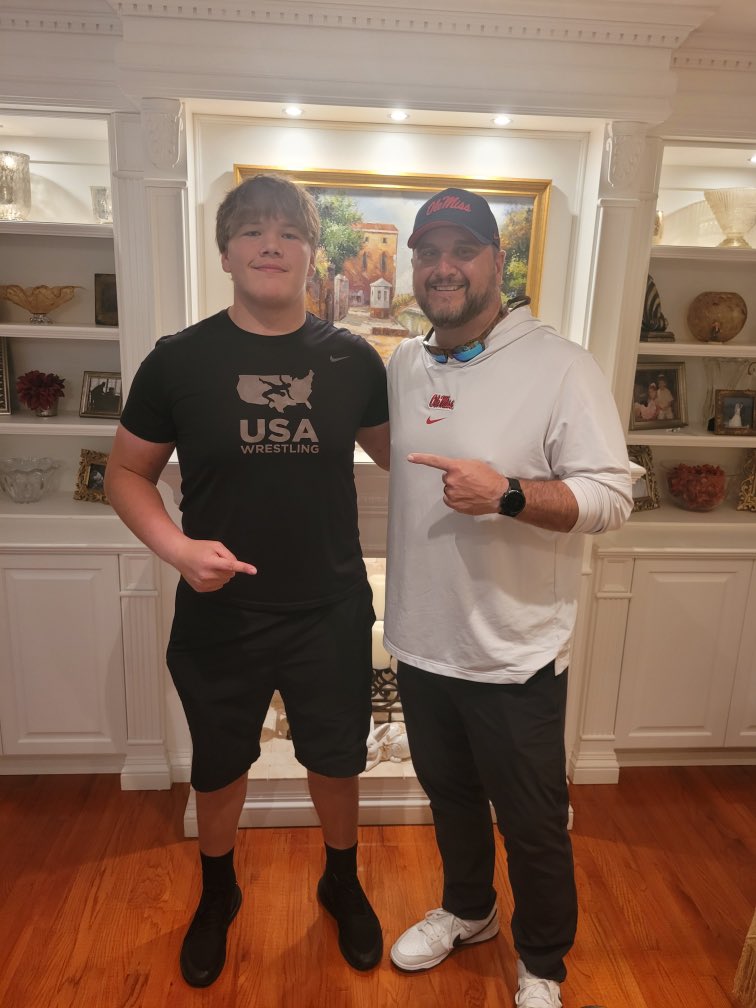 Ryan Miret 4⭐️ IOL (@ryan_miret) on Twitter photo Thank you coach Garrison for visiting my practice and coming to my house to spend time with my family. #TheSIP
<a href="/CoachGarrisonOL/">John Garrison</a> <a href="/Lane_Kiffin/">Lane Kiffin</a> <a href="/KevinSmithRB/">Kevin Smith</a> <a href="/64AMDG/">LeCharles Bentley</a> <a href="/LifeCoachPierre/">Pierre Senatus</a> <a href="/theridgefb/">SOUTHRIDGE SPARTAN FOOTBALL</a> Thank you coach Garrison for visiting my practice and coming to my house to spend time with my family. #TheSIP
<a href="/CoachGarrisonOL/">John Garrison</a> <a href="/Lane_Kiffin/">Lane Kiffin</a> <a href="/KevinSmithRB/">Kevin Smith</a> <a href="/64AMDG/">LeCharles Bentley</a> <a href="/LifeCoachPierre/">Pierre Senatus</a> <a href="/theridgefb/">SOUTHRIDGE SPARTAN FOOTBALL</a>