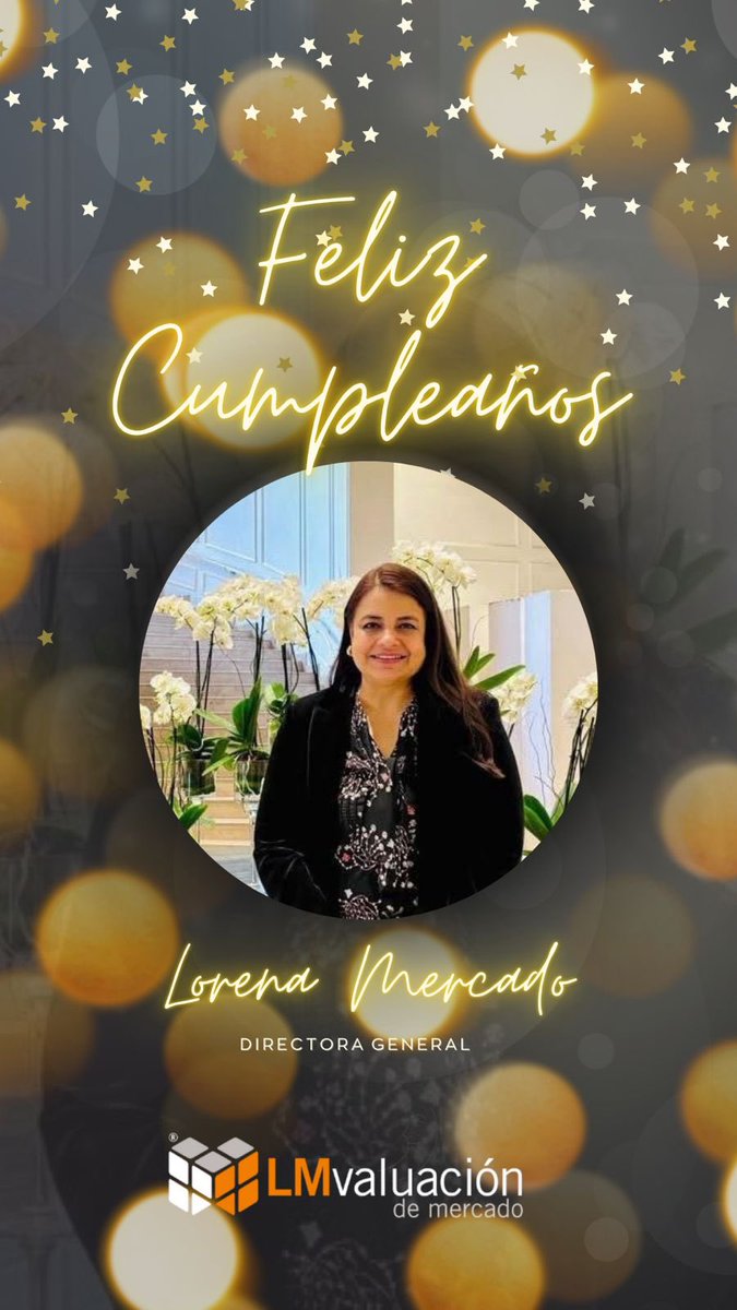 LM Valuación (@lm_valuacion) on Twitter photo Le enviamos una enorme felicitación y abrazos a nuestra Directora General <a href="/Lorenamercadoa1/">Bertha Lorena Mercado</a>
Por otro año más lleno de éxitos y momentos increíbles. Le enviamos una enorme felicitación y abrazos a nuestra Directora General <a href="/Lorenamercadoa1/">Bertha Lorena Mercado</a>
Por otro año más lleno de éxitos y momentos increíbles.