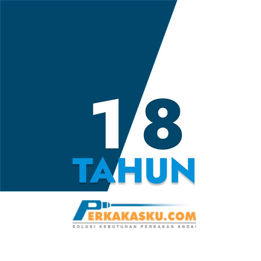 Sejak 2007, Perkakasku.com telah bertransformasi dari sebuah startup lokal menjadi salah satu e-commerce terkemuka di Indonesia untuk kebutuhan perkakas.🚀 Salam sukses dan terima kasih atas 18 tahun perjalanan yang luar biasa!#Perkakasku18Tahun #EcommerceIndonesia