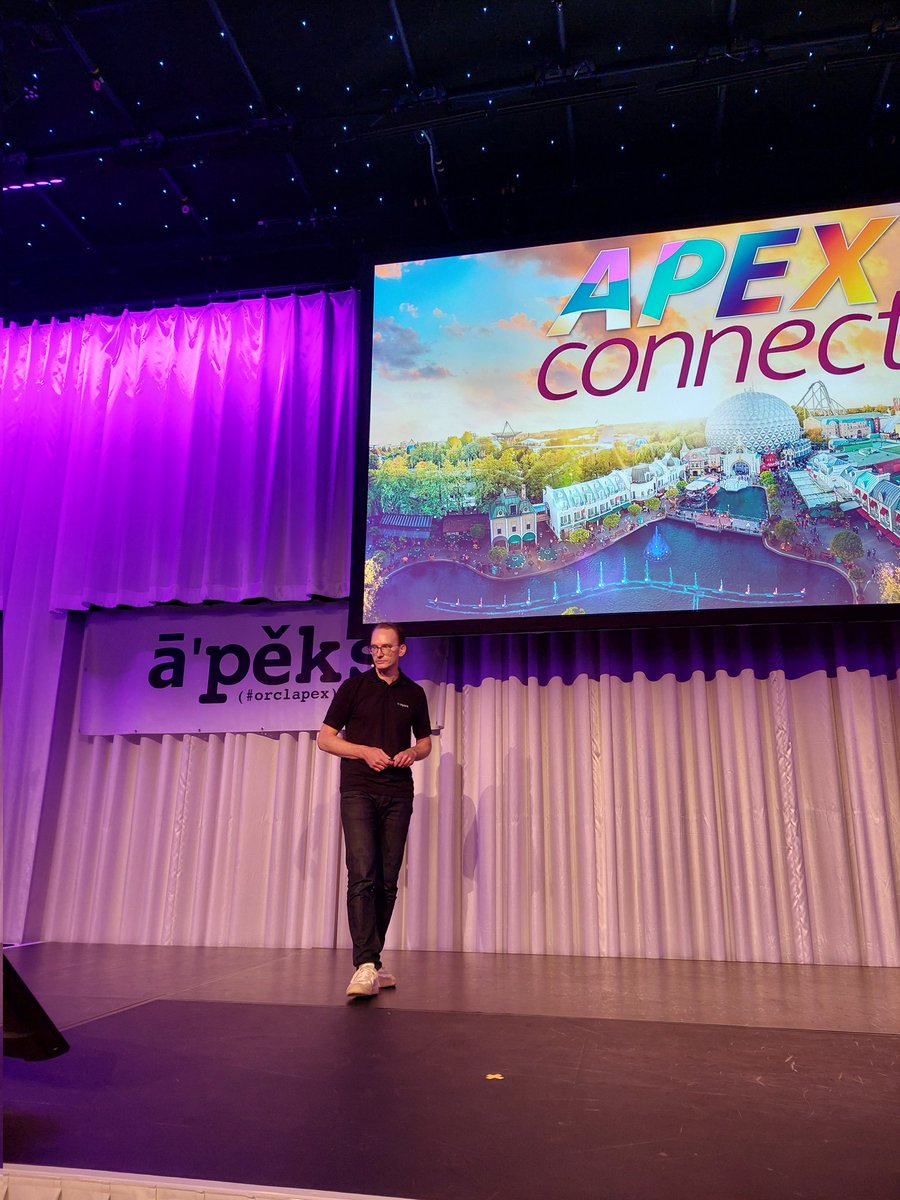 #apexconn25 begins now!
3 days full of premium #orclapex sessions and of course a lot of fun in #EuropaPark
<a href="/DOAGeV/">DOAG e.V.</a>