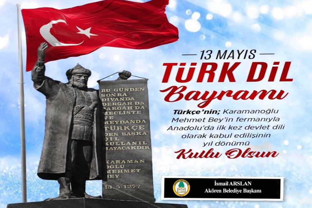 arslanismailll's tweet photo. 13 Mayıs Türk Dil Bayramı Kutlu Olsun https://t.co/tNvLUq3Mok