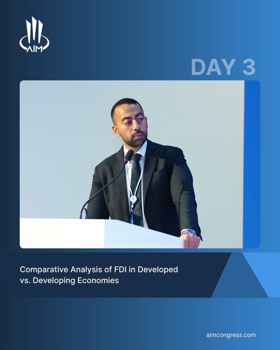 At AIM Congress 2025, the panel Comparative Analysis of FDI in Developed vs. Developing Economies: Regional Trends and Strategies delivered an in-depth look at the evolving dynamics of global investment.

From regulatory frameworks and infrastructure challenges to regional