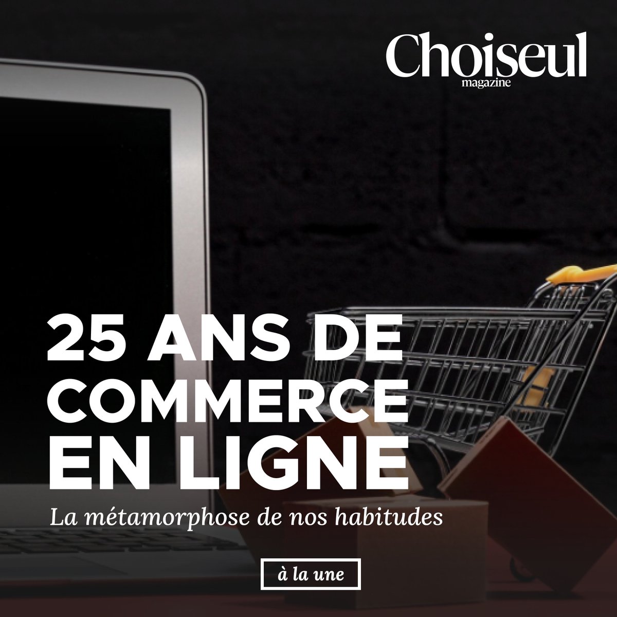 🛒 💥 À la Une de notre nouveau numéro : 25 ans de commerce en ligne !

Retour sur une révolution qui a métamorphosé nos usages, nos territoires et nos modèles économiques.

Un dossier exclusif à découvrir  (1/6)👇

#Ecommerce #Transformation
