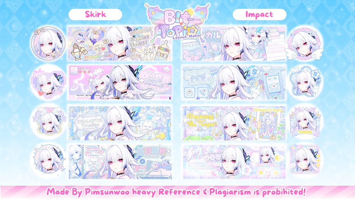 pimsunwoo's tweet image. ꒰ help repost sweetling? .. thank-u!

セールス . !?  Hello bitto disini bawa [10] layout Skirk drip marketing yang bisa di take saat ini juga! Harganya mulai dari 13.OOO - 15.OOO yaaa! Ayo jajan layoutnyaa ૮₍˃̵֊ ˂̵ ₎ა 

#zonauang