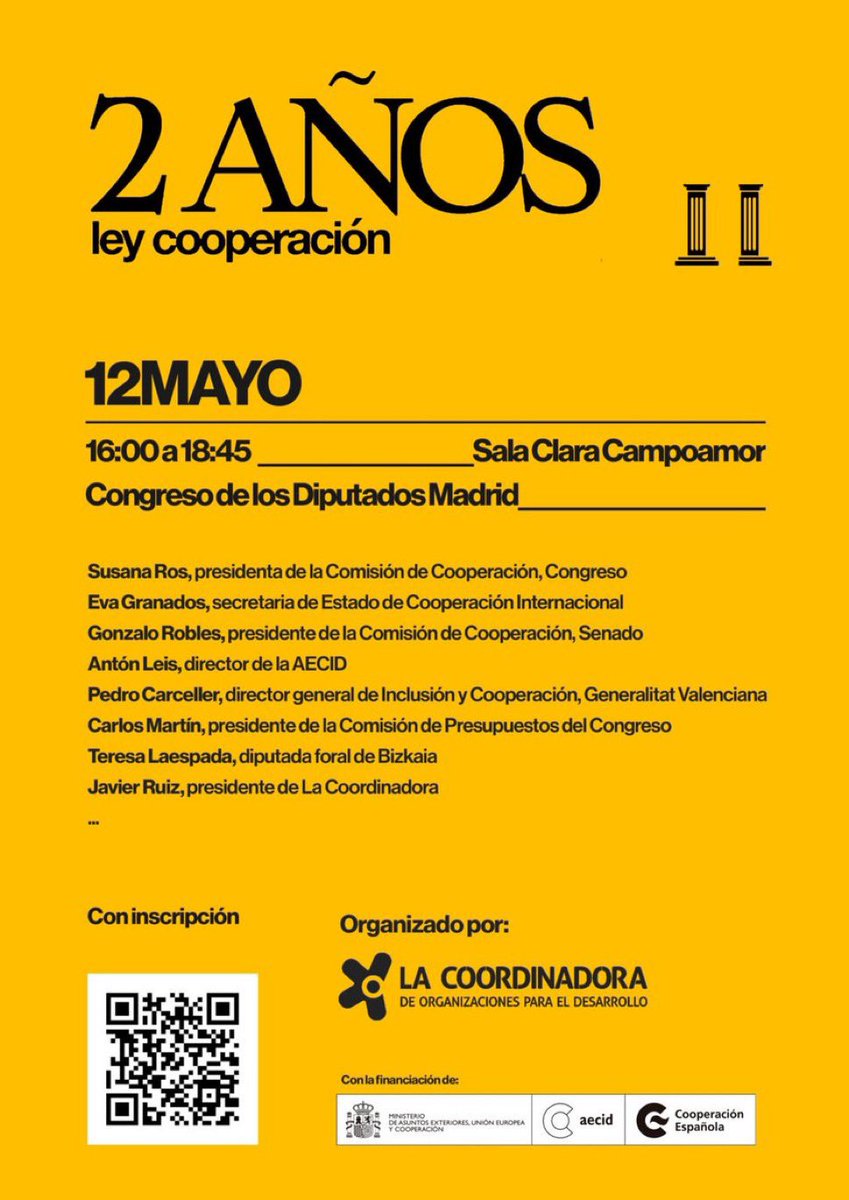 📸2 años separan estas fotos.

🎂Ayer en <a href="/Congreso_Es/">Congreso</a> celebrábamos con <a href="/CoordiONGD/">La Coordinadora✳️</a> y grupos políticos el segundo cumpleaños de la Ley 1/2023.

2 años muy intensos:

📍🇪🇸referente de solidaridad
📍Consenso social y político
📍4 decretos, Plan Director 
📍Transformación <a href="/AECID_es/">AECID</a>