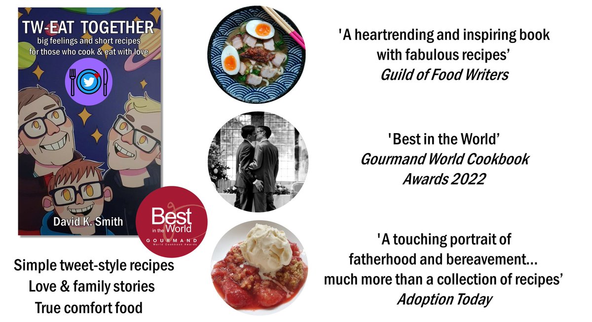professor_dave's tweet image. For a short period, the eBook version of my award-winning cookbook/memoir is available for the giveaway price of just £1.99.
'A heartrending & inspiring book with fabulous recipes'
amazon.co.uk/dp/B09HSNBRJR
#Cookbook #Recipes #HomeCooking #SelfPublishing #FoodWriter #KindleDeals