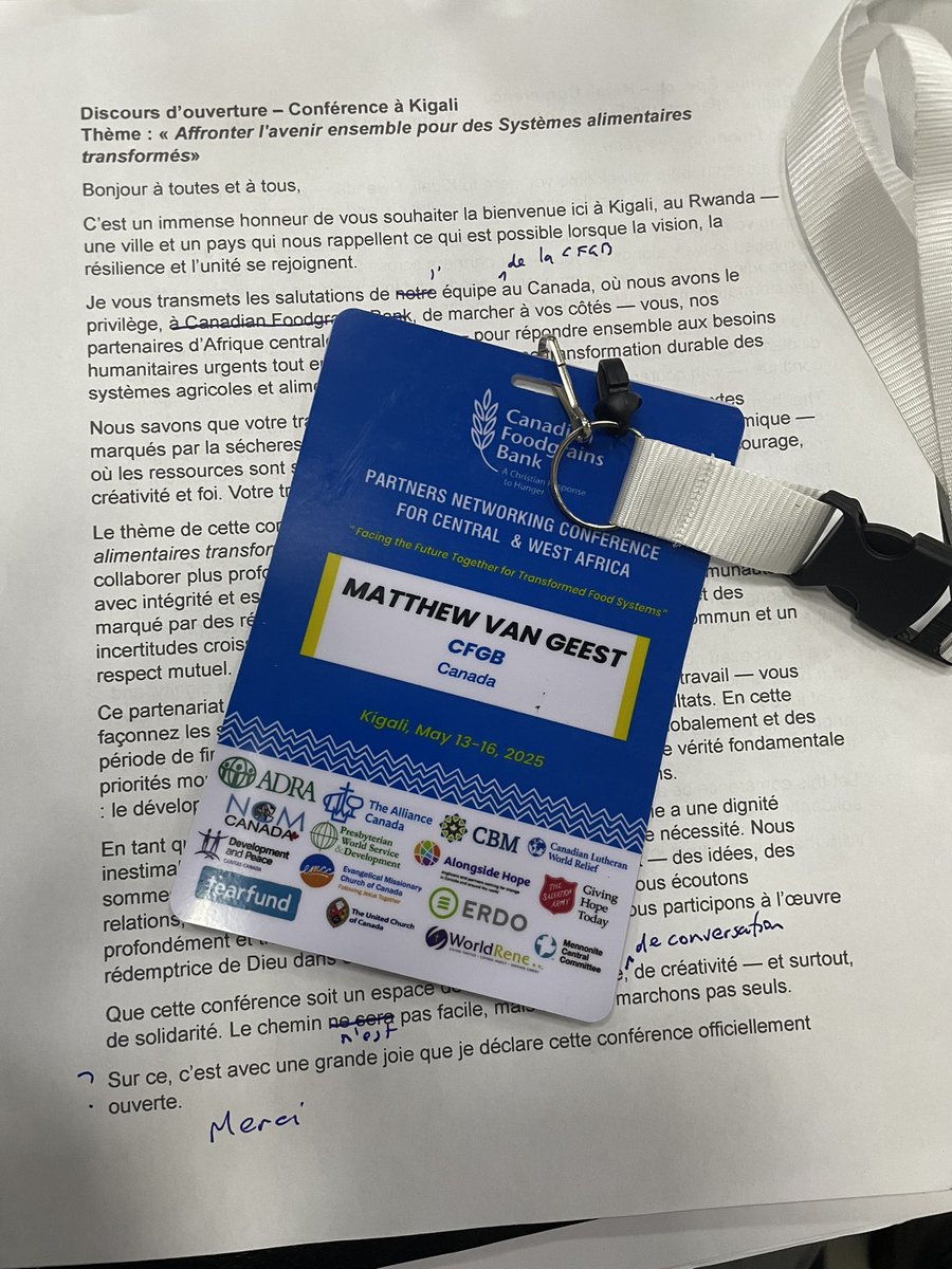 mateovan's tweet image. Excited to help open the @Foodgrains conference “Facing the Future Together for Transformed Food Systems” in Kigali. We’re with our members &amp;amp; partners from Central &amp;amp; West Africa. My message: the theme of this conference is not a slogan, it’s a call to collaborate more profoundly.