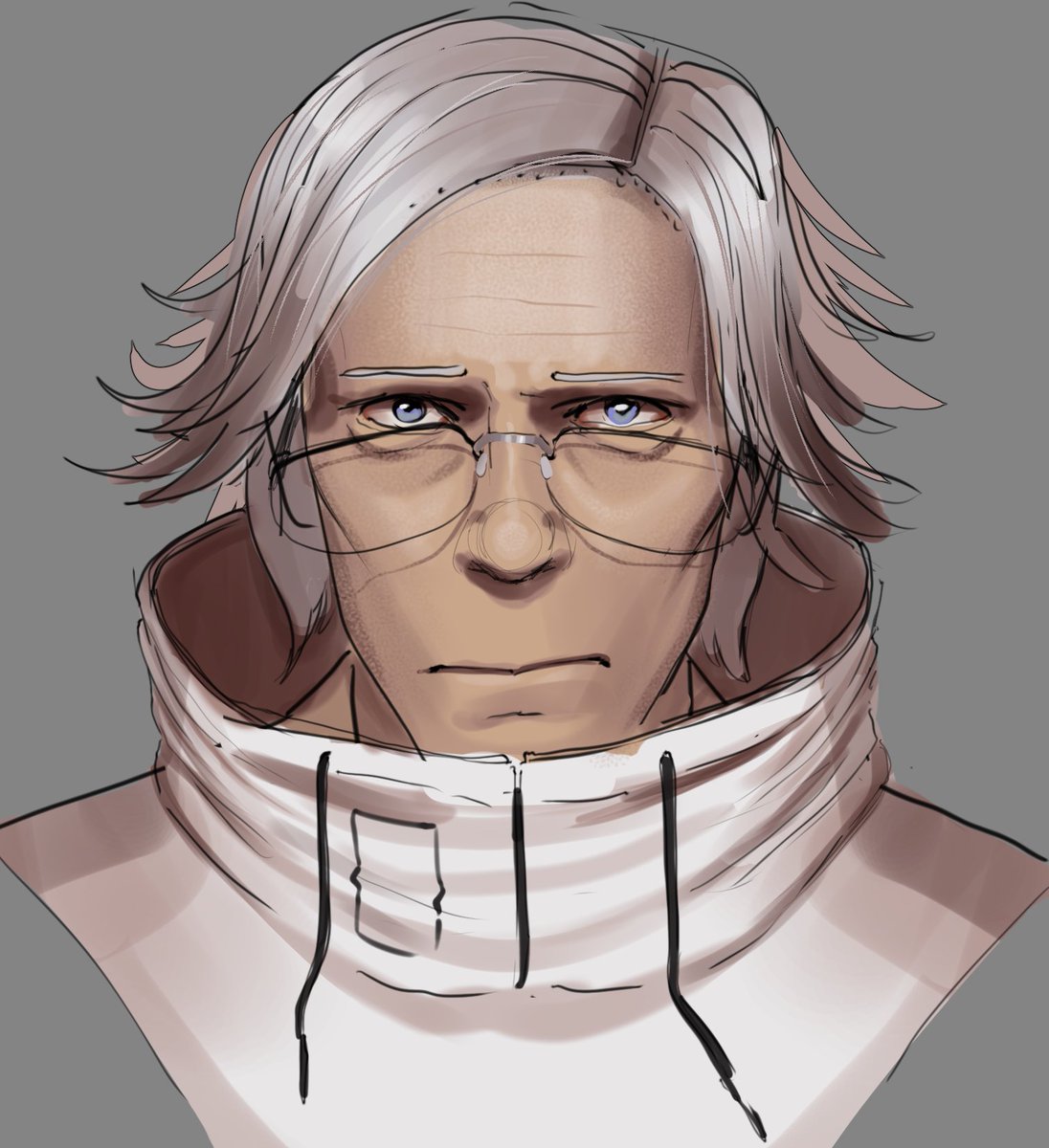 my one hundred line last defense academy personal fan cast for eito aotsuki 
#hundred_line #hndr_FA
i spent time drawing this