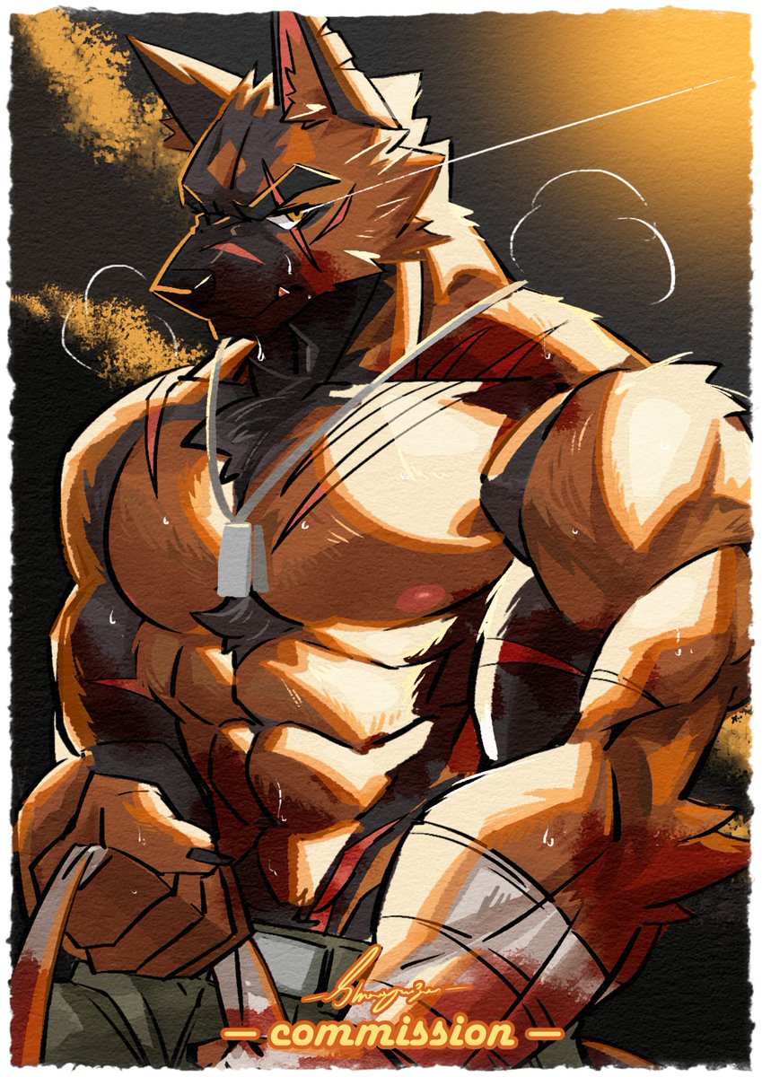 【半身摸鱼稿】

感谢昨天的两位老板惹！

壮的和瘦的都能画捏！！！

素伽隆和叶子的捏

我是山山妙妙屋！！！

#commission #ocartist #OC #draw #FURRY #furryart #orange #animal #cute #shanyunjun #cyberpunk #furrycommision #furryartist