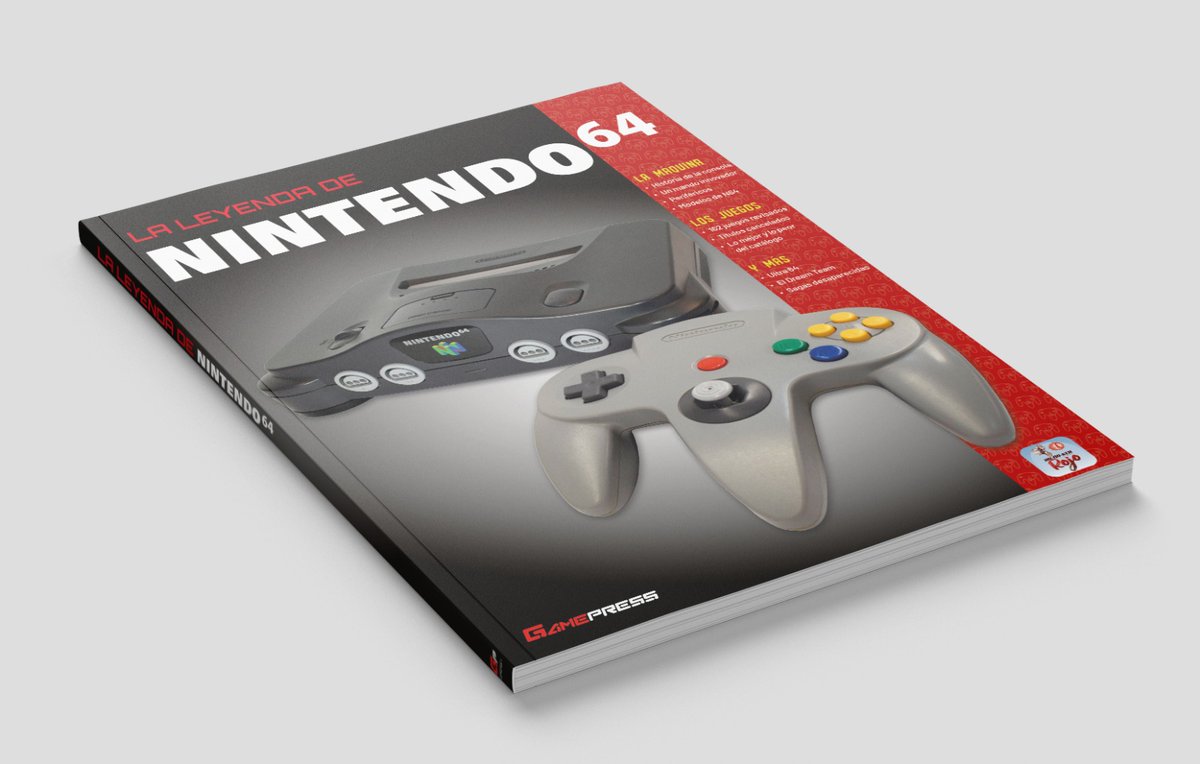 😍¡Al fin llegó el día! Ya está disponible La Leyenda de Nintendo 64, el primer libro de <a href="/HadokenRojo/">Hadoken Rojo #Podcast</a> junto a <a href="/GamePressEd/">Game Press</a>😊Una obra con un contenido, calidad de materiales y maquetación tan espectacular como su precio: ¡15,95€! Podéis adquirirlo aquí👇

goo.su/zYricBU