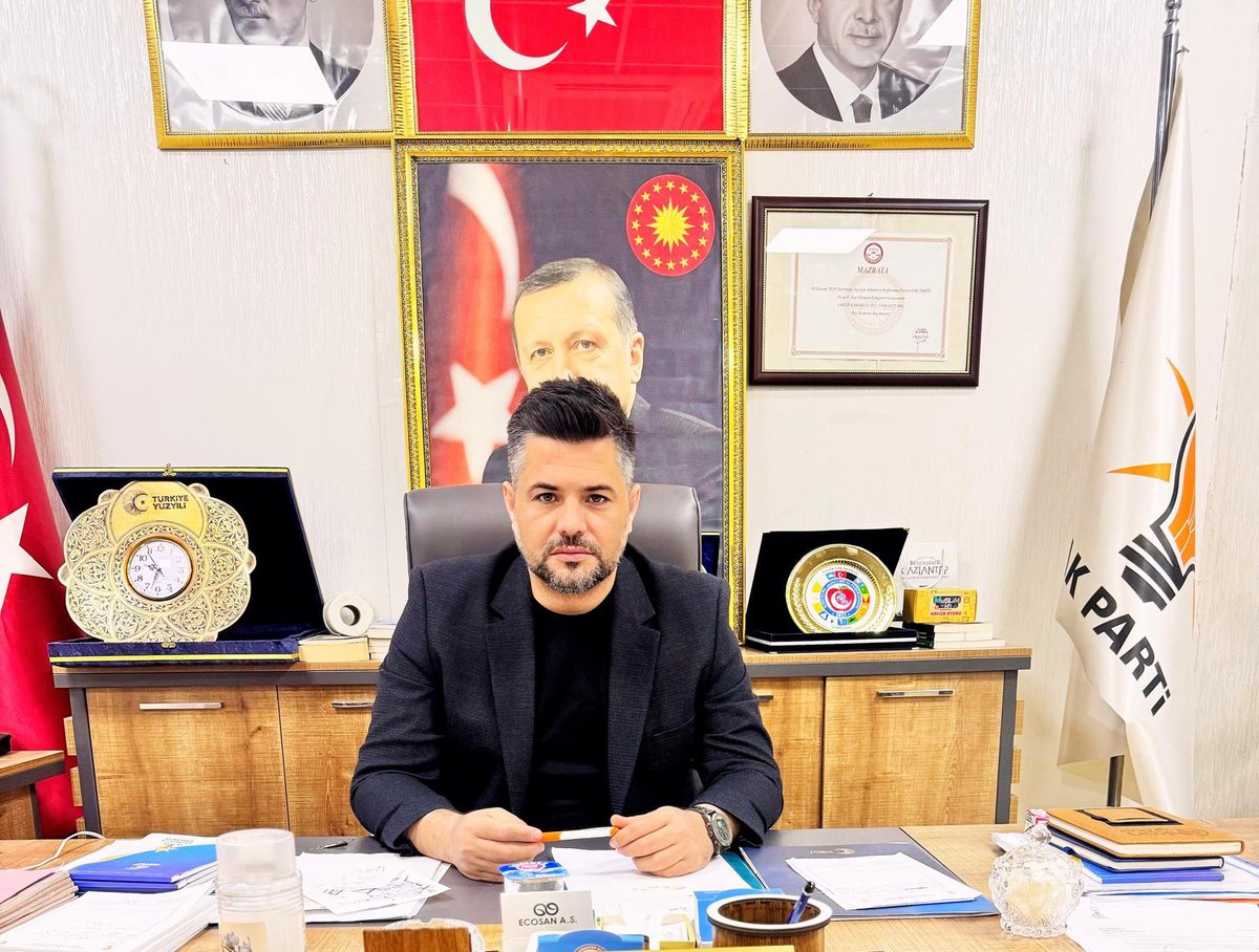 📍Nizip İçin Her Daim Nöbetteyiz.

📌 İlçe Başkanlığımız'da Bugün Nöbetçi İlçe Sekreteri'miz Başkan Yardımcımız Sinan Güzel'dir

✏️Talep ve Önerileriniz için ilçe Başkanlığımızı ziyaret edebilirsiniz.

<a href="/abuyukgumus/">Ahmet Büyükgümüş</a> 
<a href="/fmfedaioglu/">Fatih Muhaddis FEDAİOĞLU</a> 
<a href="/yakupkarakus7/">yakup karakus</a> 
<a href="/AKPartiG_Antep/">AK Parti Gaziantep</a>