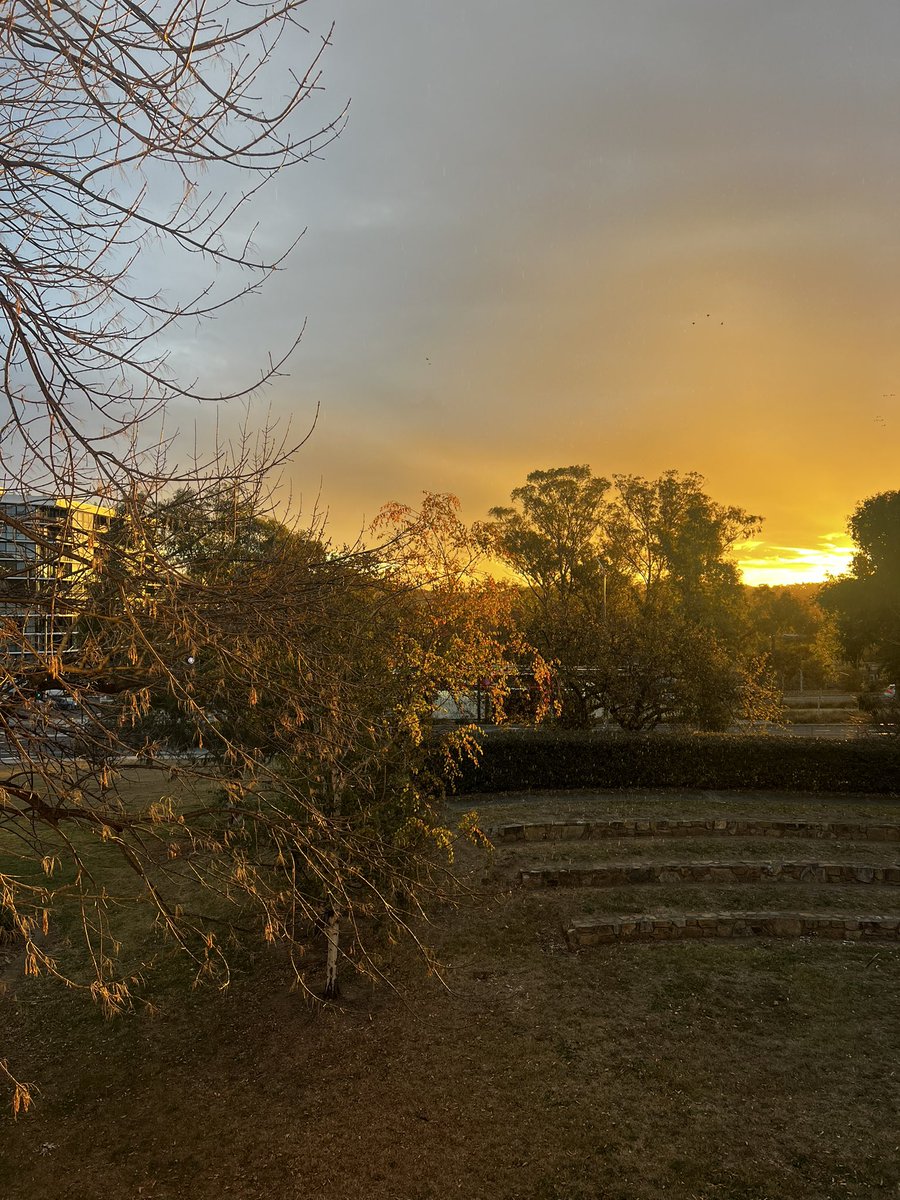 ABC Canberra view this evening