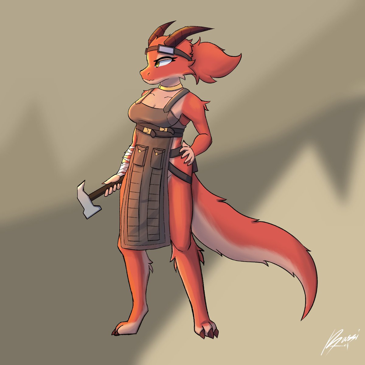 Drew my friend's <a href="/KippFoxxo/">Kipp</a> kobold!
