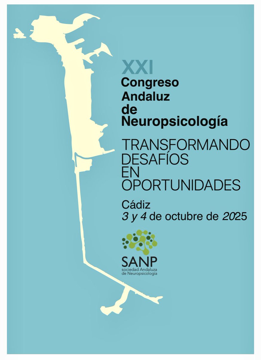 SANP_SM's tweet image. 🧠 ¡No te quedes fuera del evento del año en Neuropsicología!
📢 Tienes hasta el 15 de junio para enviar tu comunicación oral o póster al XXI Congreso Andaluz de Neuropsicología.
👉 Presenta aquí: sanp.es/congreso/
#Neuropsicología #SANP2025