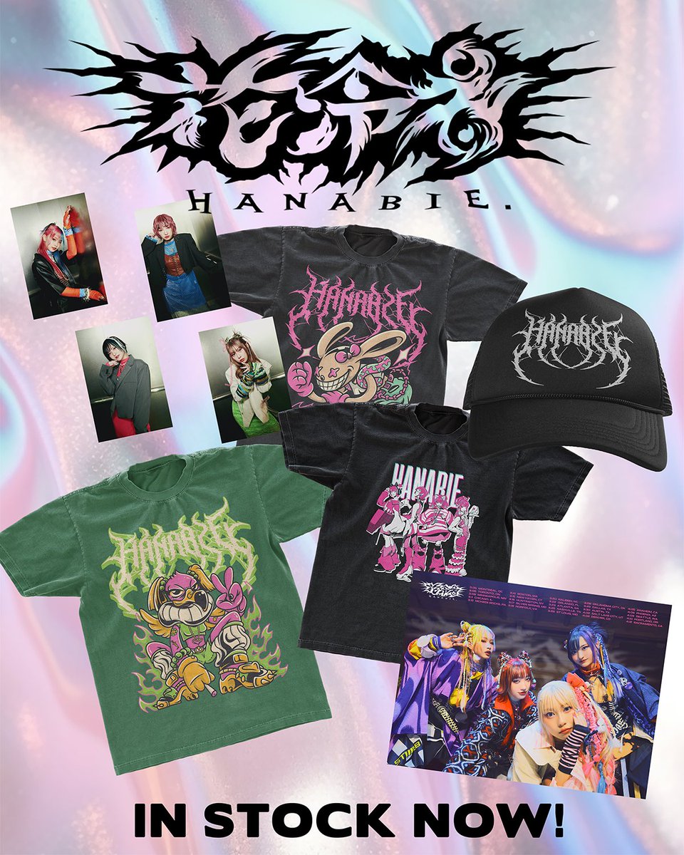 💥information📢】 The official HANABIE. KIM DRACULA Co-headline US