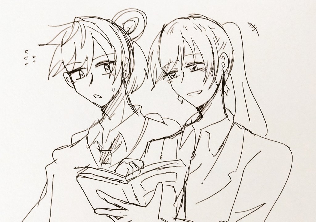 after_210's tweet photo. 落書き
これくらいのラフな感じをデジタルでも描けたらいいのに、と思う
アナログはガシャガシャ描くのが楽しいけどデジタルは変に真面目になってしまう
  #らくがき https://t.co/1kPSm07kcu