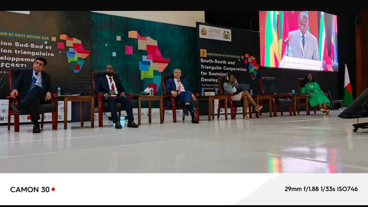 Sierra Leone’s Planning Minister Kenyeh Barlay has called for stronger ecosystems for South-South &amp; Triangular Cooperation during the 3rd Africa High-Level Forum in Freetown, 7-9 May, 2025.
#SouthSouthCooperation #SierraLeone #GlobalSouth