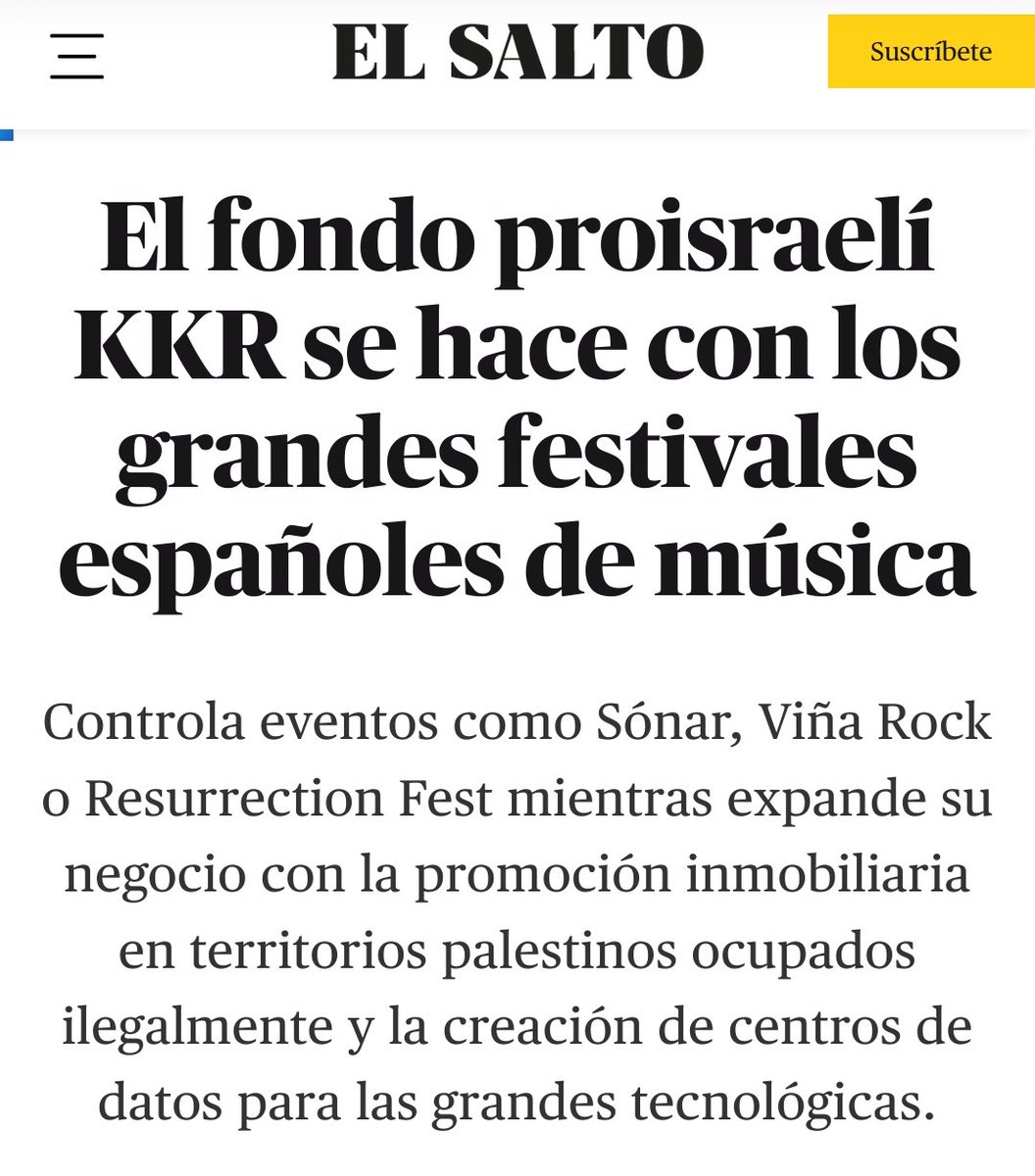 Recuerda esto si este verano vas al Sonar o el Viña Rock: