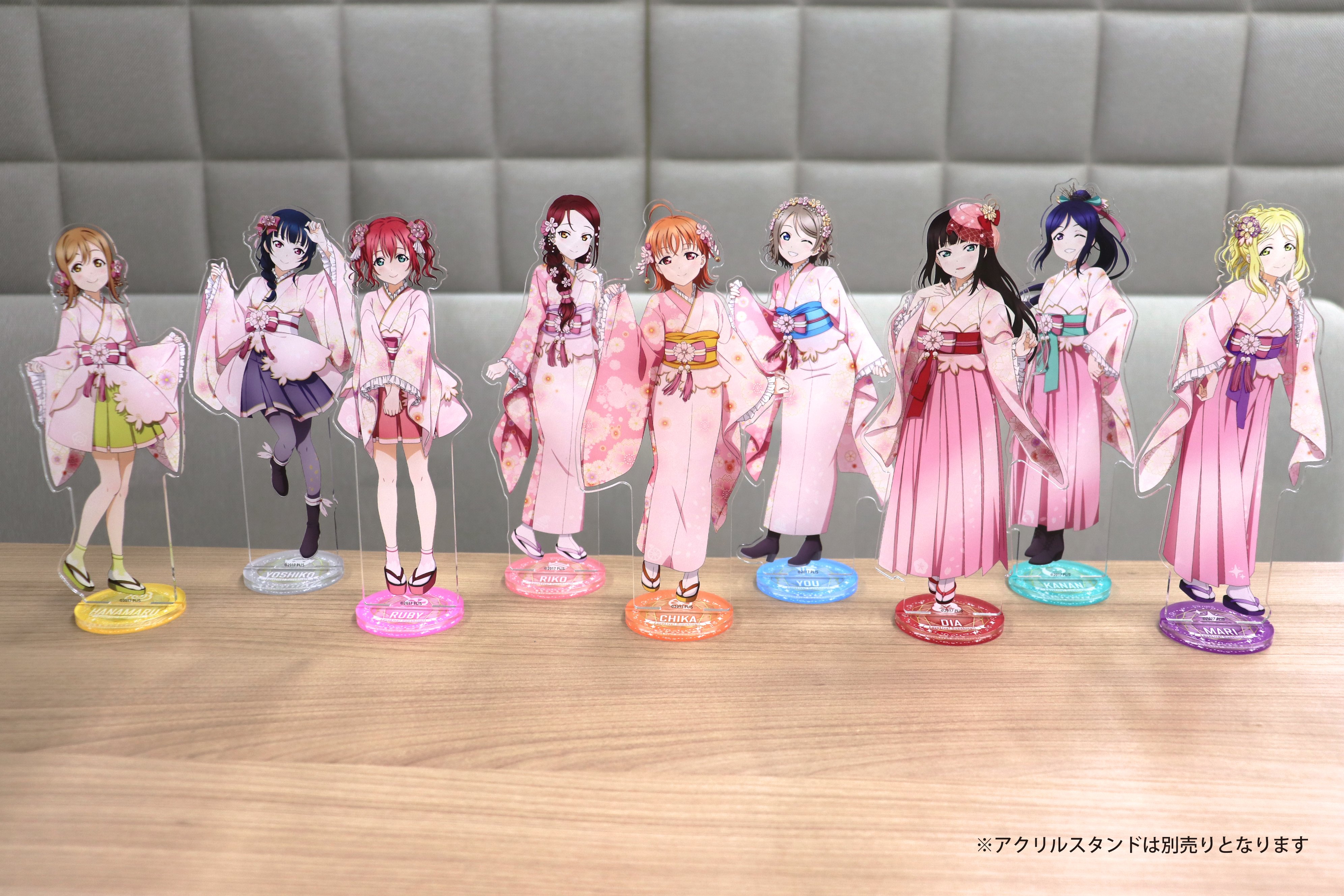 タトラス　ラブライブ　アクリルスタンド　ゲーマーズ　浴衣　9人セット ラブライブ！Official Web Site|コンテンツシードより、新商品