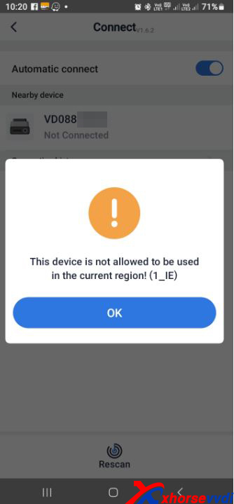Xhorsevvdi's tweet image. #Xhorse Bluetooth Digital Smart Key &quot;not allowed to be used in the current region&quot;, is there a solution? 🤔🤔
➡️CN version, simply ask seller to change it to Global version
xhorsevvdi.com/wholesale/xhor…
#xhorsekey #SmartKey
