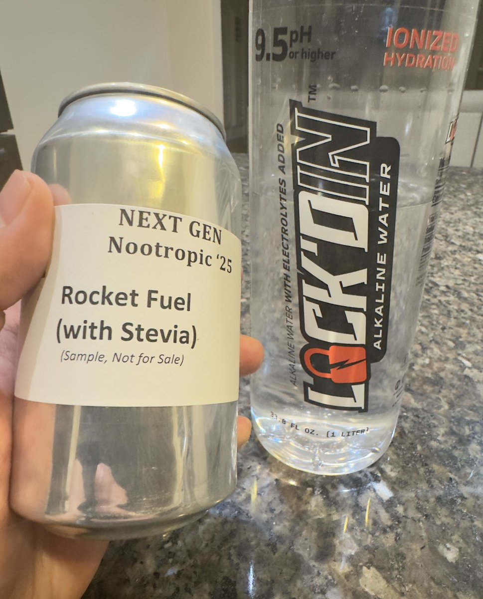 Dialed in &amp; #LockdIn. Next step, Production! 🚀🔒

If you thought the current Nootropics were good, wait till you taste these! 🤤🔥