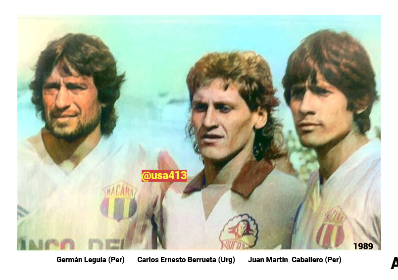 Leguía, Berrueta y Caballero, previo encuentro entre Macará vs Aucas 1989