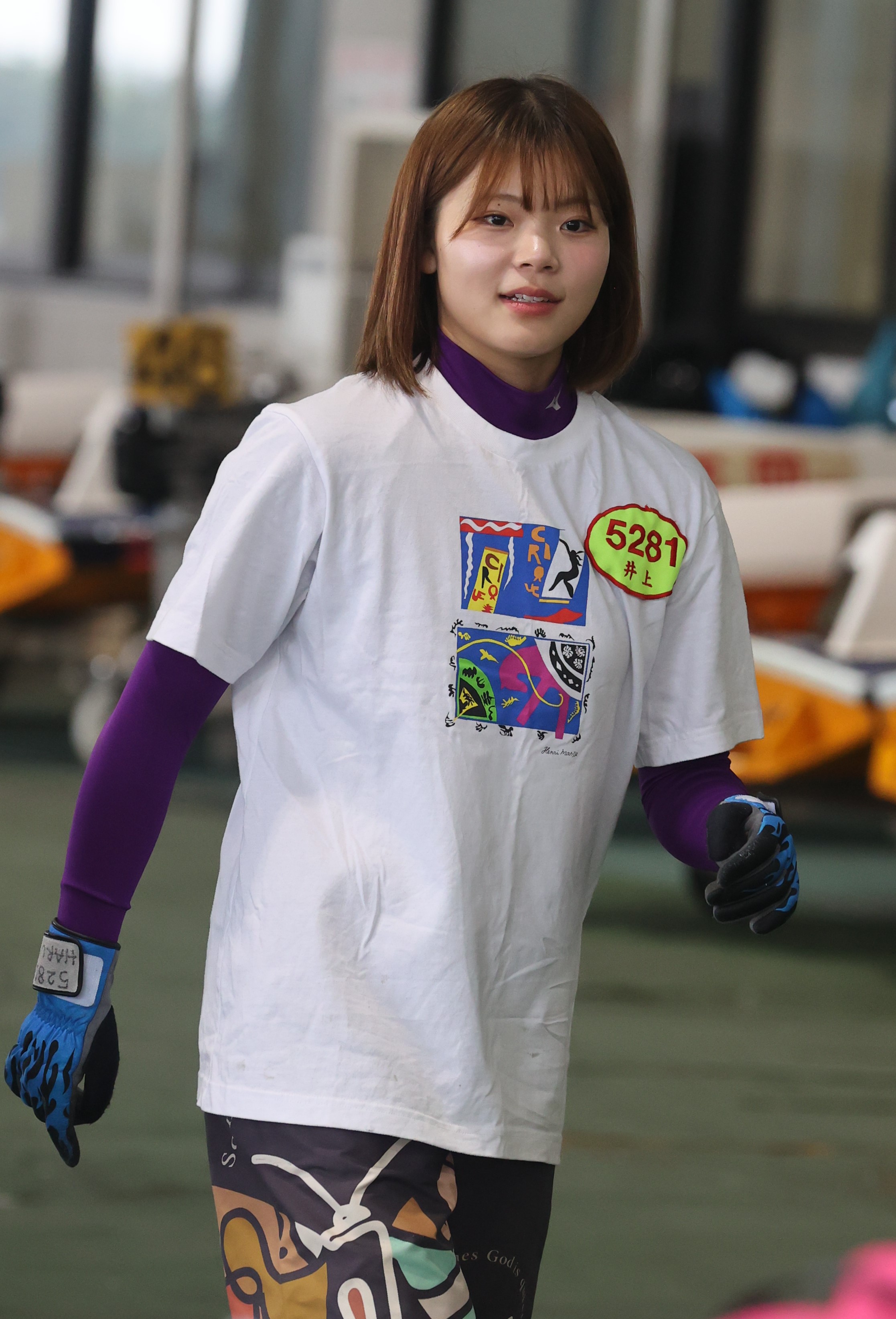 に*か様 ボートレース とこなめ 井上遥妃 サイン入りトコタン帽