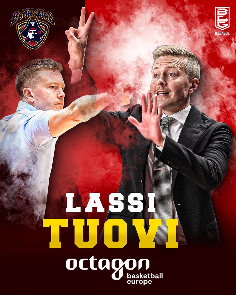 ChidiacOCT's tweet image. After a great first year @coachtuovi will continue in @b_corsairs and the @B_LEAGUE for the 2025-26 Season. @OctagonBballEU #lassituovi #octagonfamily #bleague #BCors
#ビーコル #ToTheBone #Bリーグ