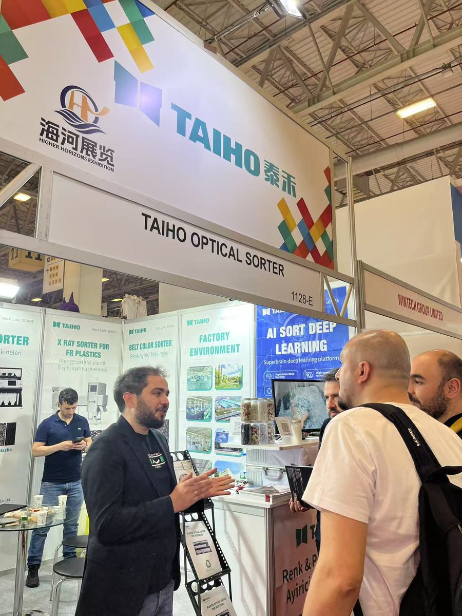 Taiho603656's tweet image. ♻️Grateful Connections at RePlast Eurasia 2025! 🌍
We are grateful to everyone who visited our booth from May 8 to 10. We are truly honored to share our latest sorting solutions in the recycling industry with you.
#RePlastEurasia2025 #TAIHO #SortingSolution #ColorSorter