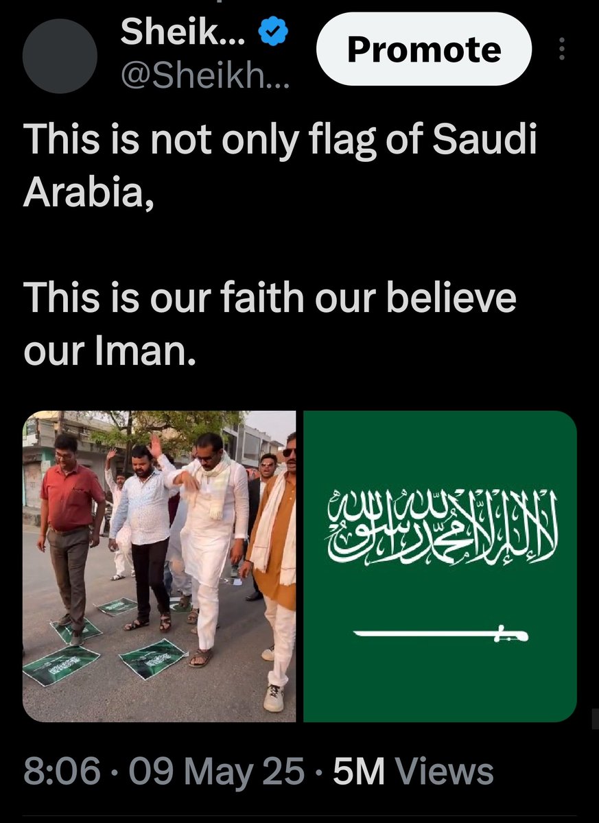 SheikhAl_faris's tweet image. For this post my account got withheld in india.
Indian government should arrest them,