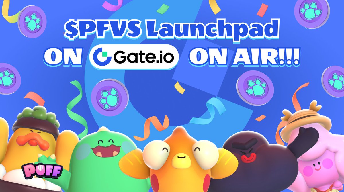 📢 $PFVS Launchpad on @Gate_io is officially ON AIR NOW!! 👉🏻 JOIN &  commit: https://t.co/rcRGwojrk2 ⏰ 12:00 PM, May 16 UTC 💰 Up to 10,000  $PFVS per individual Strategize the approaching TGE