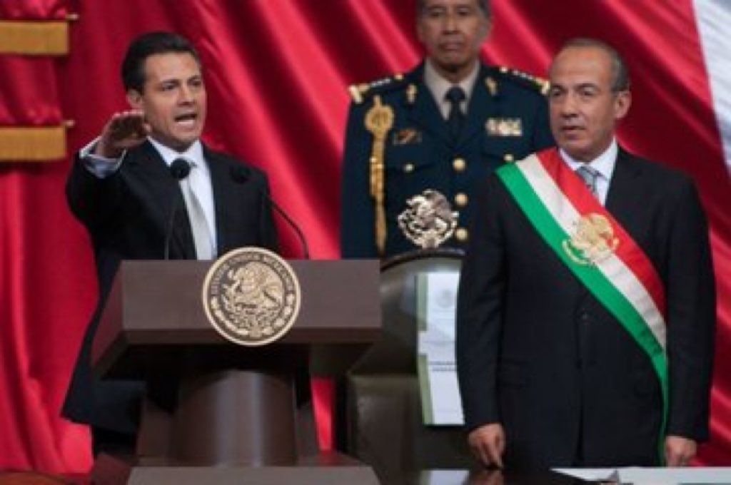 epigmenioibarra's tweet image. La masacre continuó
2012
Peña Nieto continuó la masacre iniciada por Calderón. En ambos sexenios, la doctrina de "exterminar al enemigo" generó más de 250 mil civiles ejecutados, más de 40 mil desaparecidos, más de 345 mil desplazados por la violencia.
#JuicioAExPresidentes