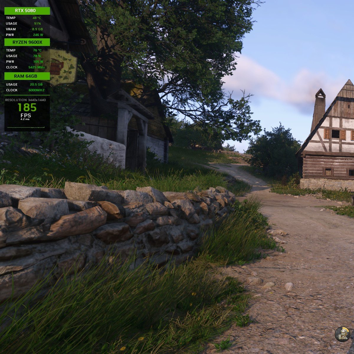 ManoThigasx's tweet image. No app da nvidia tem a opção ''Motion Smooth'' que habilita FG para games que possuem DSS, mas não possui FG nativo. 

Achei sensacional! 

Antes vs Depois 

#nvidiageforce #RTX5080 #RTX5060 #RTX5070 #RTX5090 #RTX