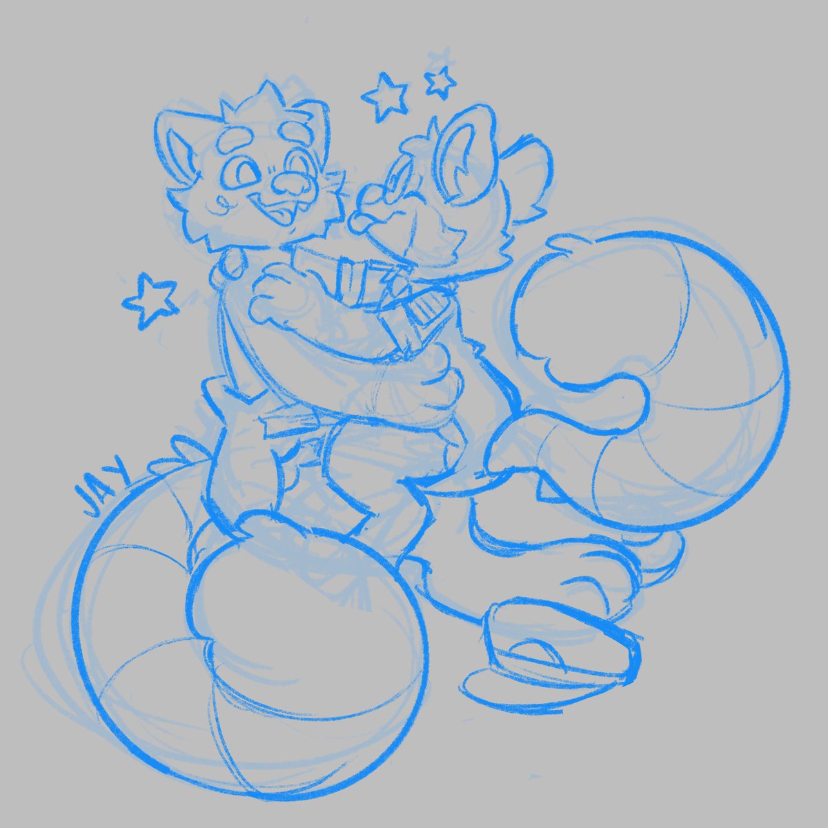 JayPuppyDragon's tweet image. Blep! ✨