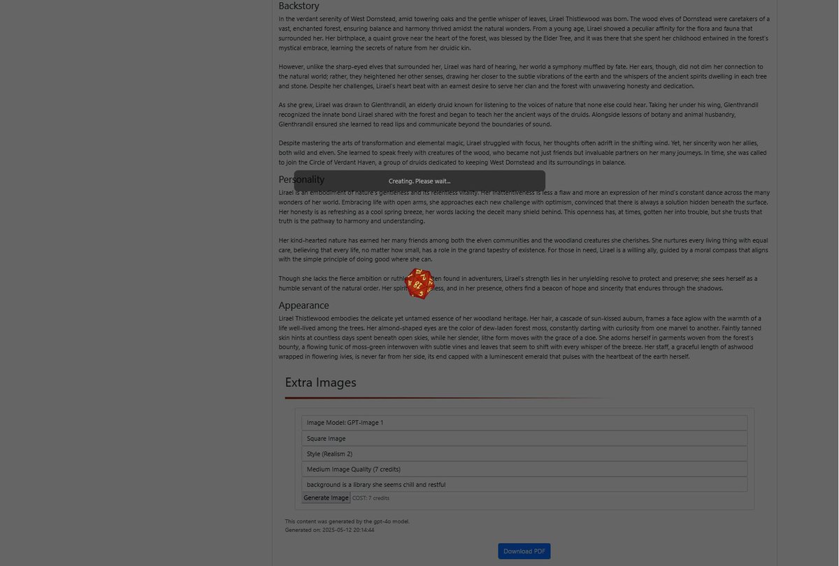 LitRPGforum's tweet image. ... she seems chill...

...realism style... gpt-image-1...

coming soon to LitRPG Adventures Workshop!

litrpgadventures.com/ai-tools/

#dndart #dnd #dmtools #AI #aiart