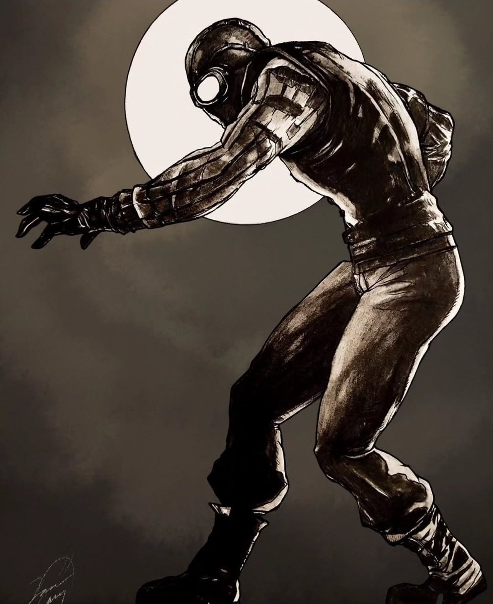 Spider-Man Noir- ink and graphite with digital touch ups (2019)
#SpiderManNoir #Noir #spidermanfanart