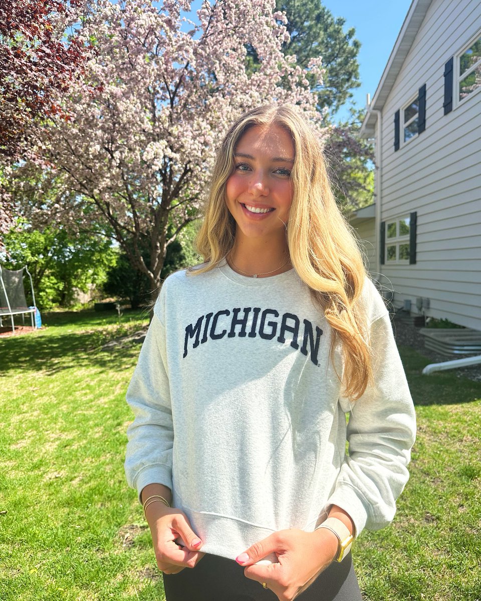 So excited to announce my commitment to continue my journey at the University of Michigan! So thankful for all of the support I’ve gotten from my past coaches, teammates, family, and friends throughout this process, and so grateful that the Lord has brought me here. Go Blue! 💙💙